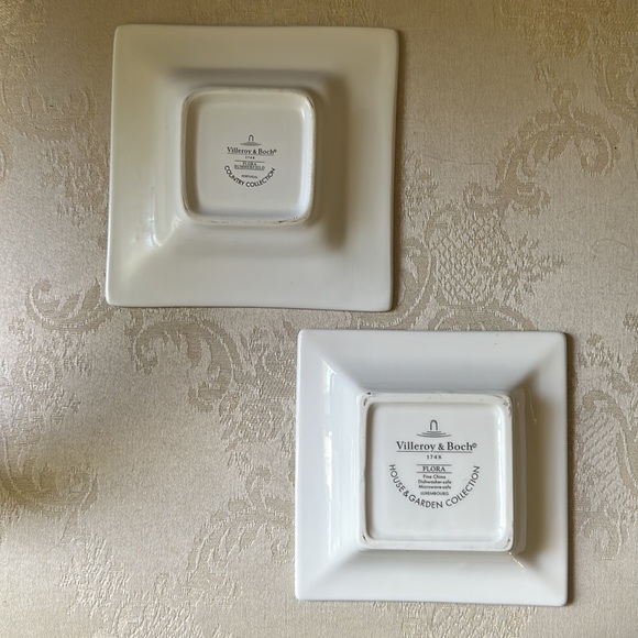 Villeroy & Bosch Flora fine China set of 2, Corn Flower and Wild Rose - Picture 2 of 12